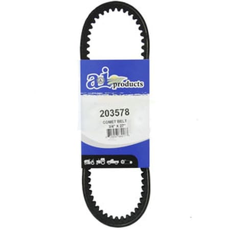 Aic Replacement Parts 7/8 x 35.83 Go Kart Belt Fits Comet 40 Series 203787